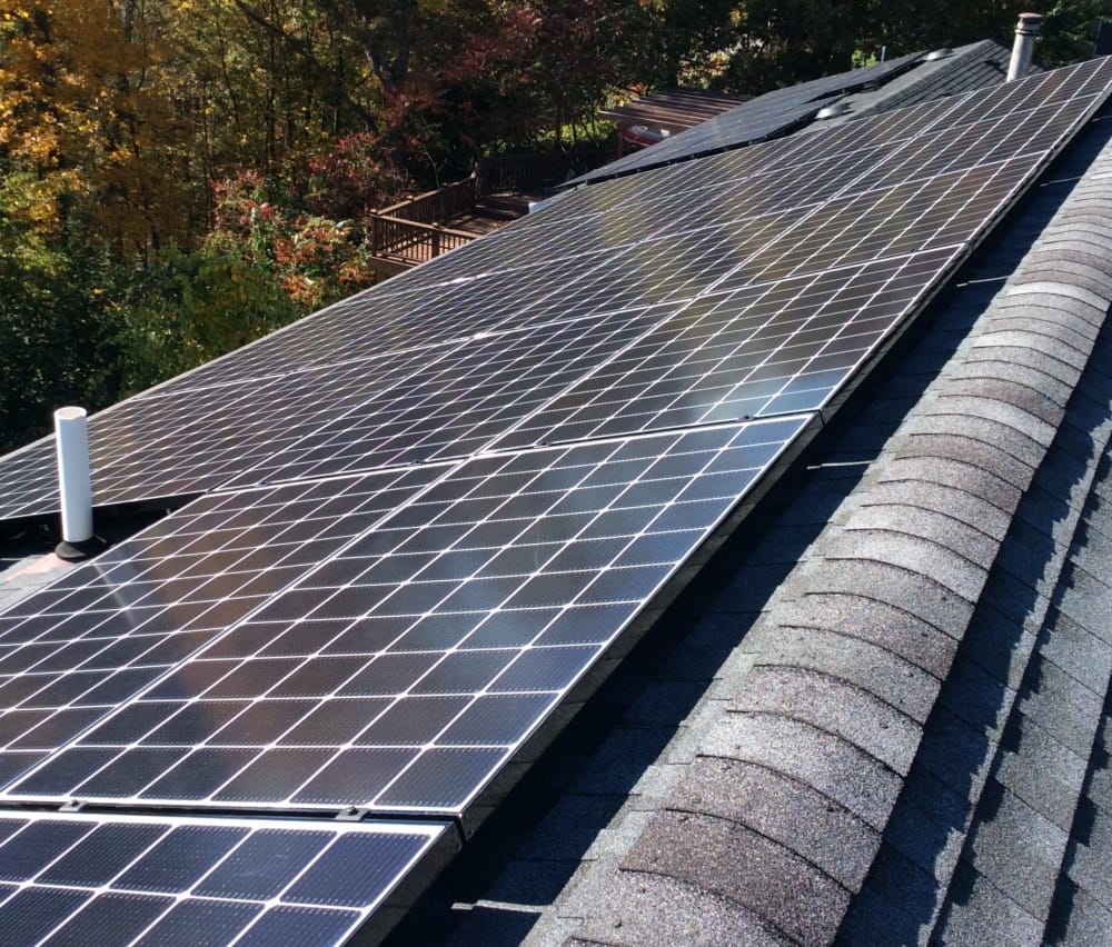 Longfellow Drive Solar Installation Photo