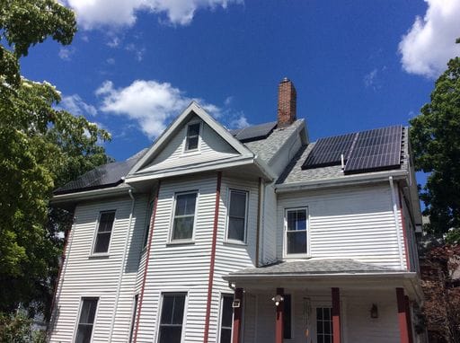 Willow Avenue Solar Installation Photo