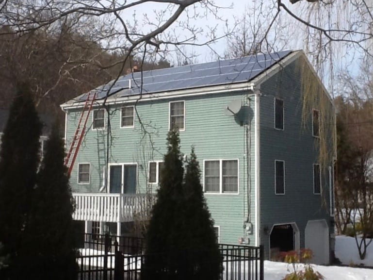 Woodlawn Avenue Solar Installation Photo