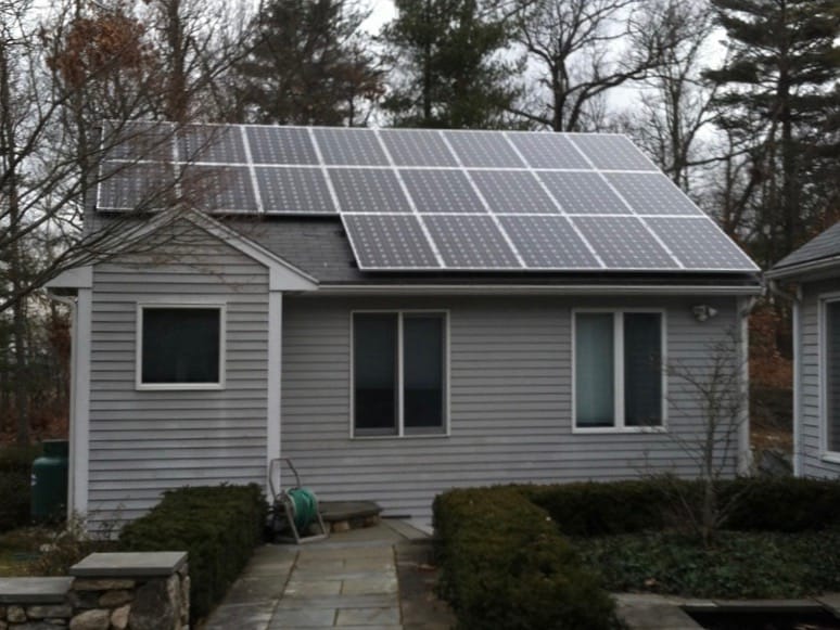 Kitson Park Drive Solar Installation Photo