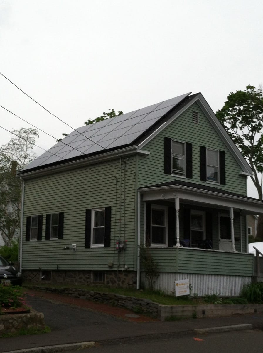 Japonica Street Solar Installation Photo