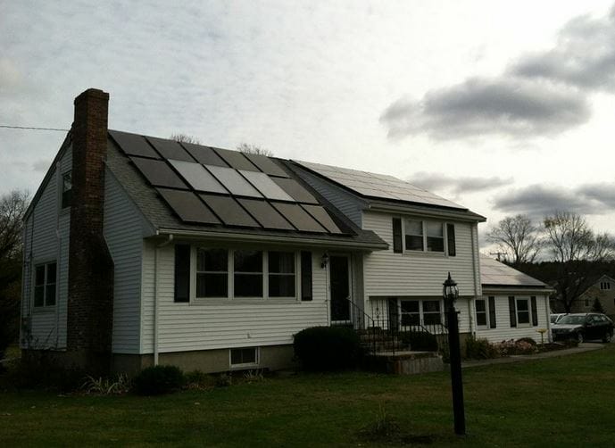 Elmbrook Road Solar Installation Photo