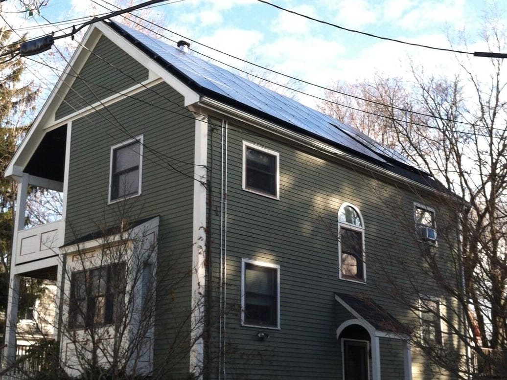Burr Street Solar Installation Photo