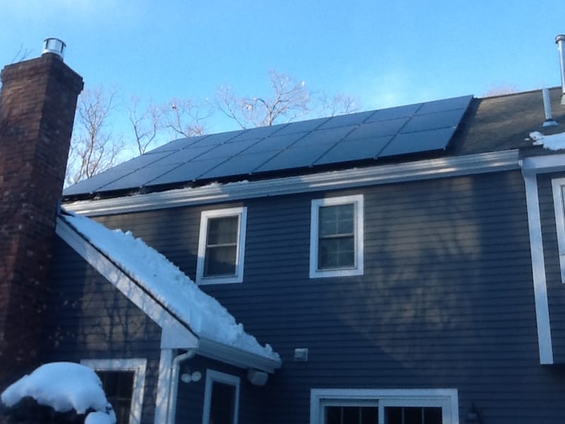 Gershom Drive Solar Installation Photo