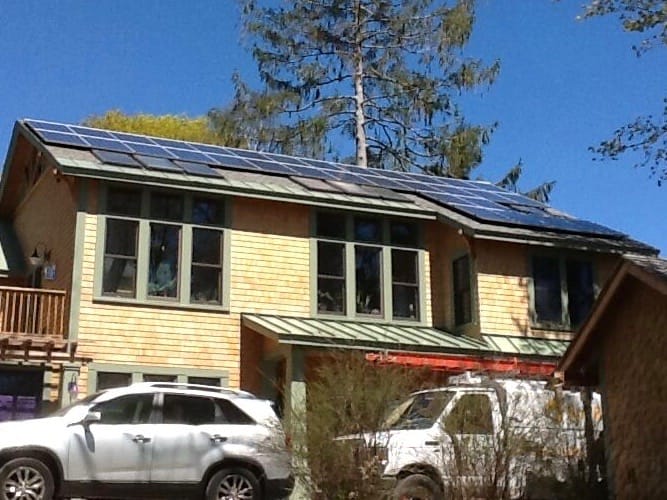 Johnson Street Solar Installation Photo