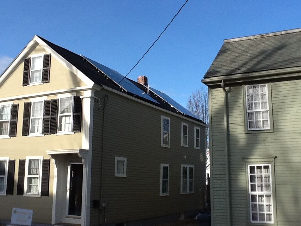 Washington Street Solar Installation Photo