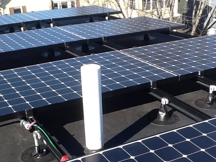 Marion Street Solar Installation Photo