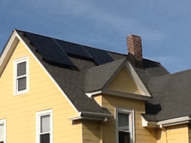 Spring Street Solar Installation Photo