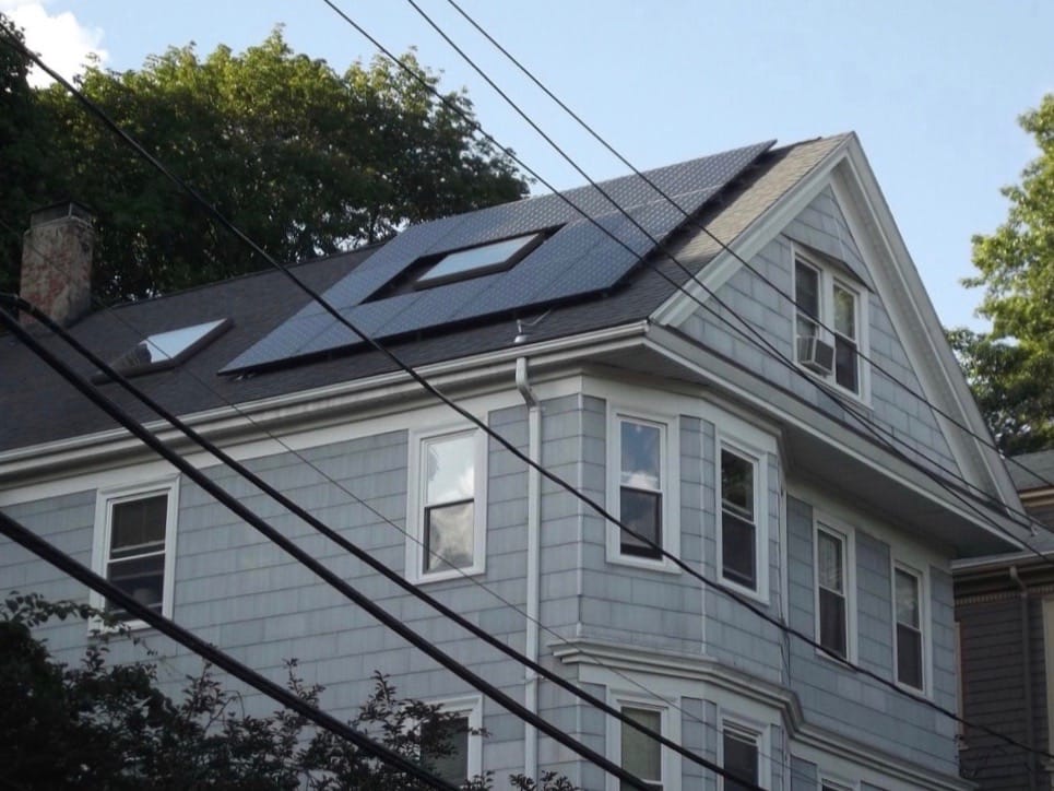 Danforth Street Solar Installation Photo