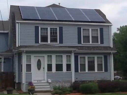 Lowell Street Solar Installation Photo