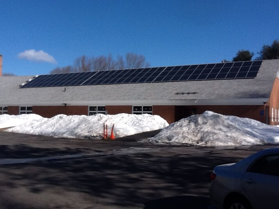 Salem Covenant Church Solar Installation Photo