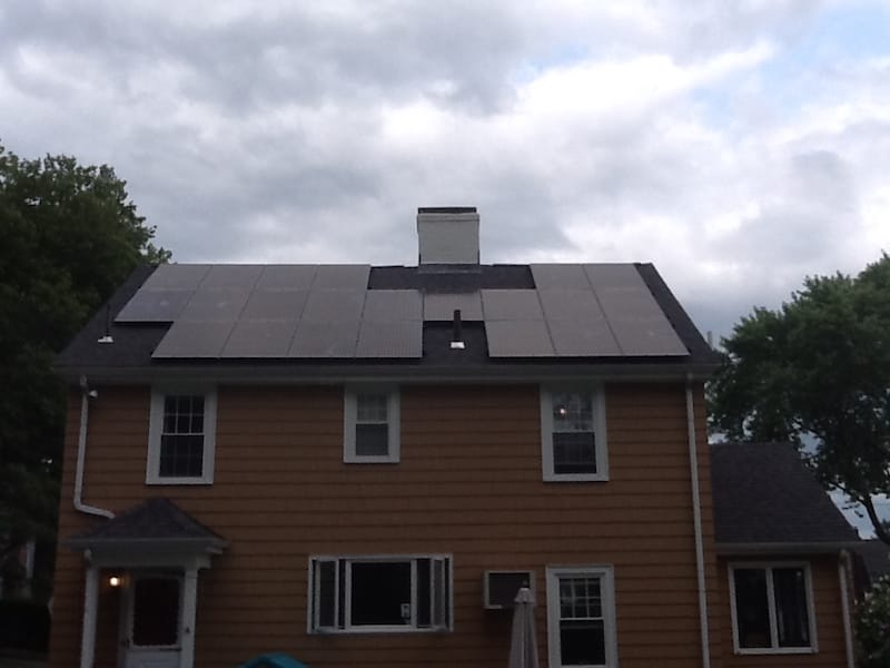 Richfield Road Solar Installation Photo