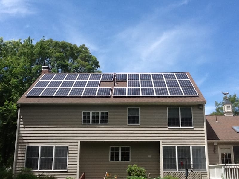 Kimball Road Solar Installation Photo