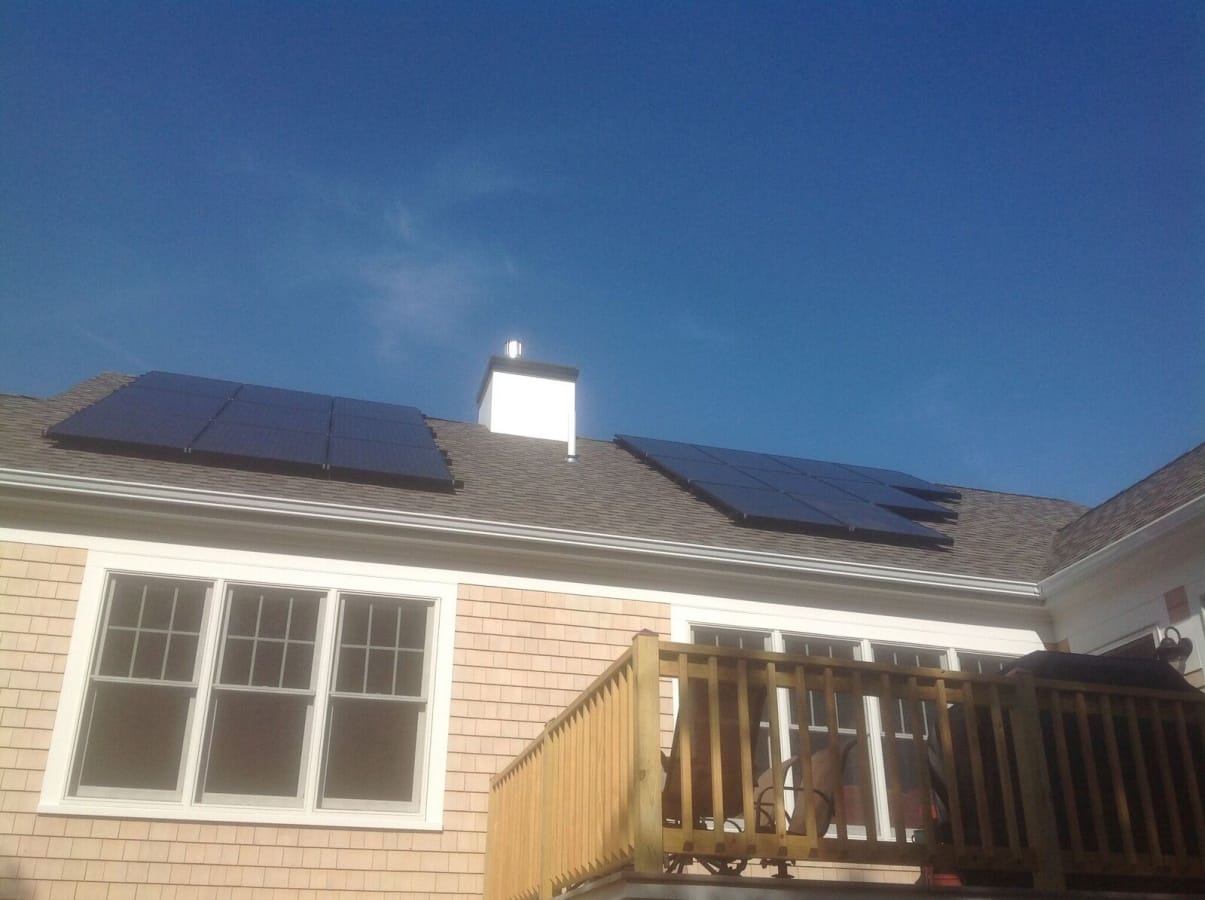 Pheasant Hill Circle Solar Installation Photo
