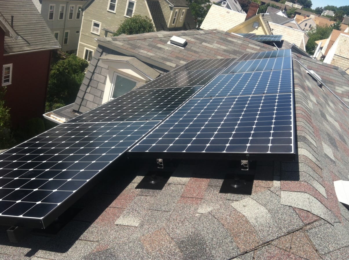 Irving Street Solar Installation Photo