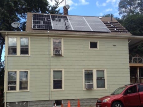 Lynn Street Solar Installation Photo