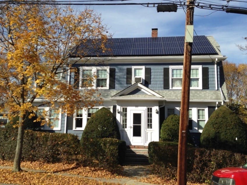 Lockeland Avenue Solar Installation Photo