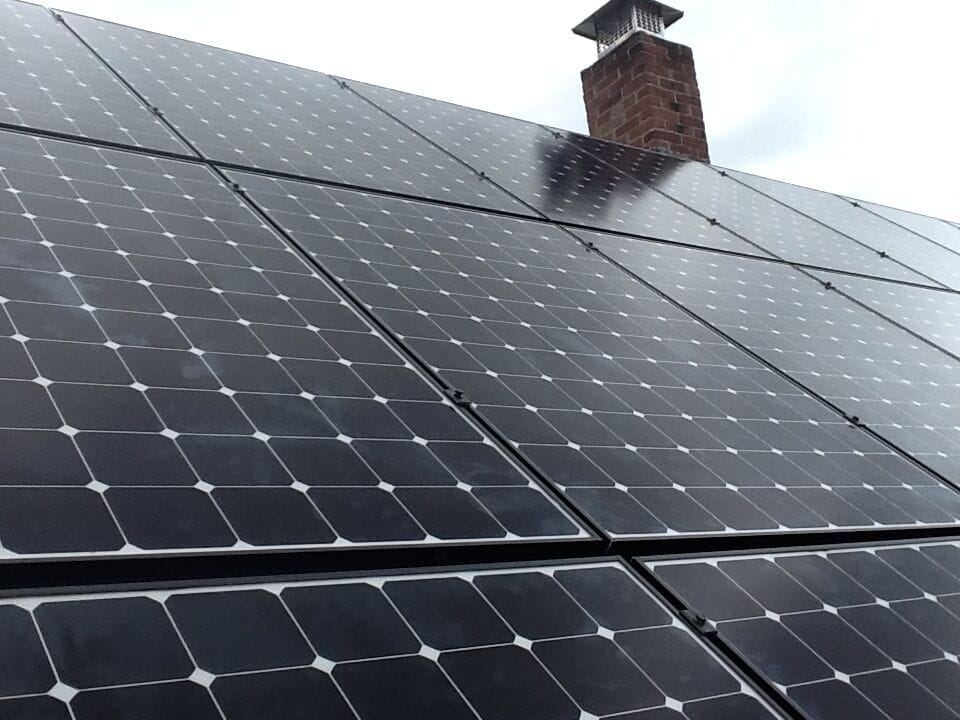 Lawrence Street Solar Installation Photo