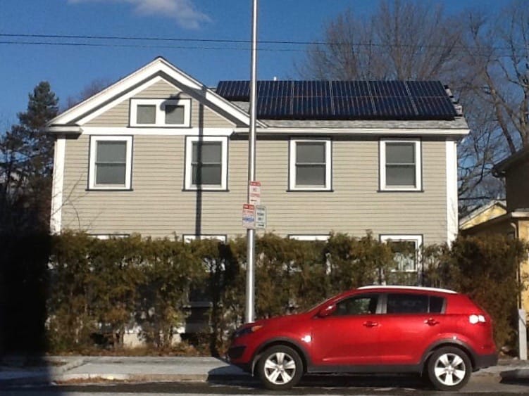 Gibson Street Solar Installation Photo
