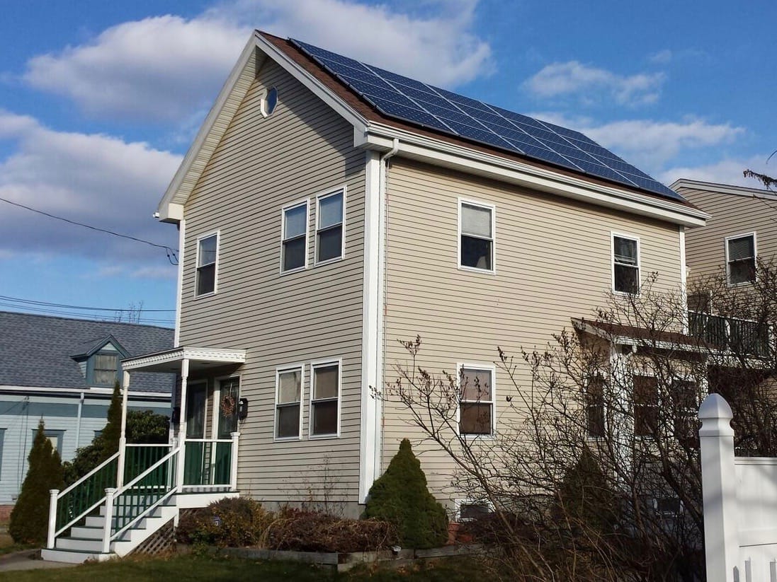Almont Street Solar Installation Photo