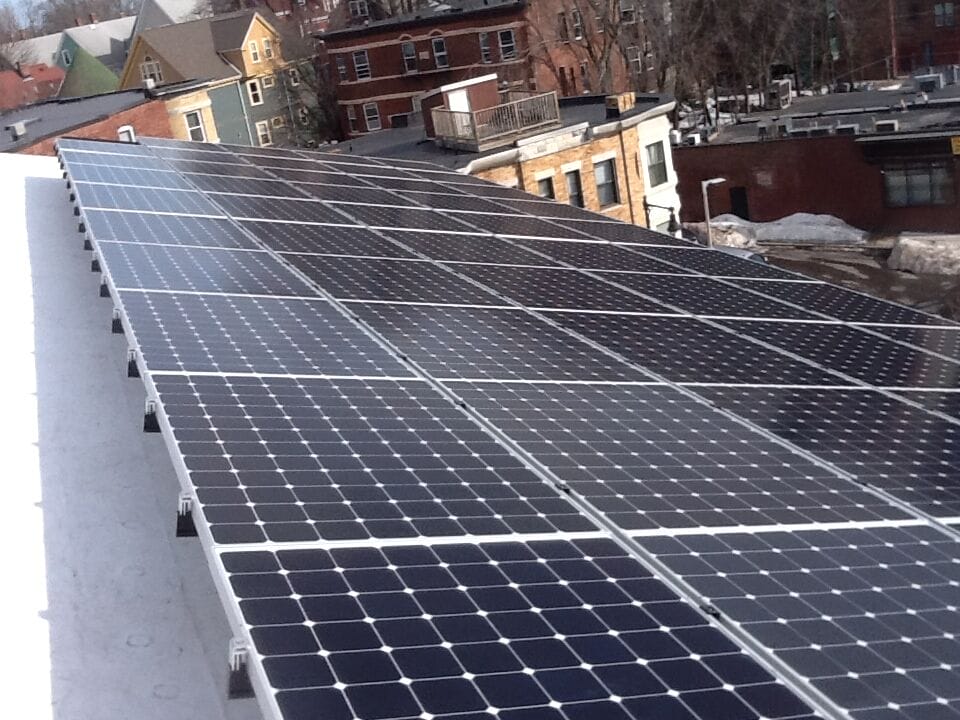 MA Affordable Housing Alliance Solar Installation Photo