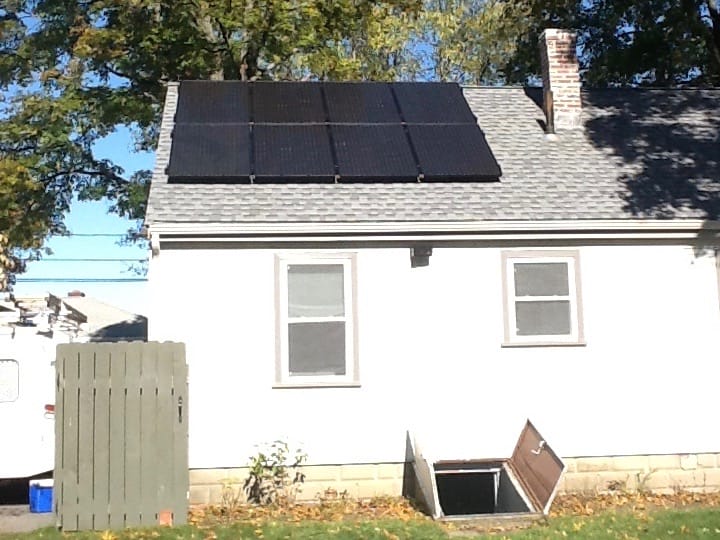 McAlee Avenue Solar Installation Photo