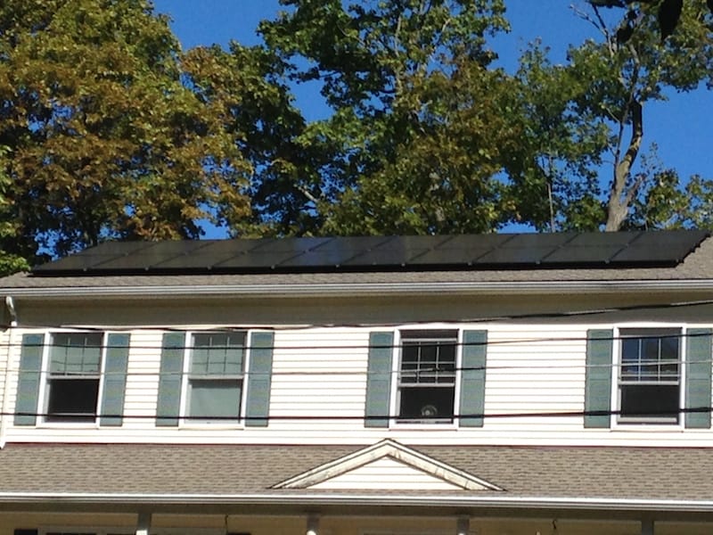 Wheeler Lane Solar Installation Photo