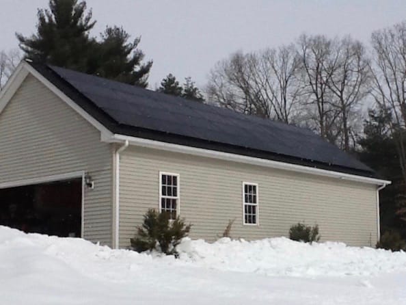 Morgan Street Solar Installation Photo