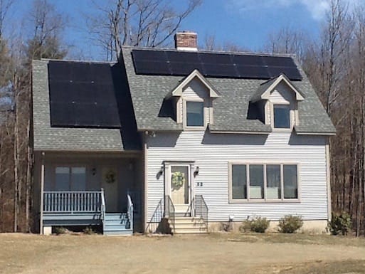 Glenwood Road Solar Installation Photo