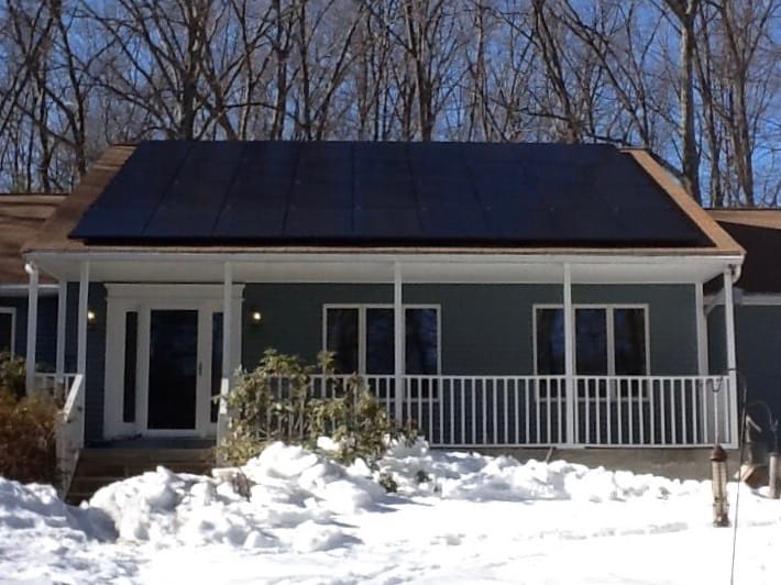 Parker Road Solar Installation Photo