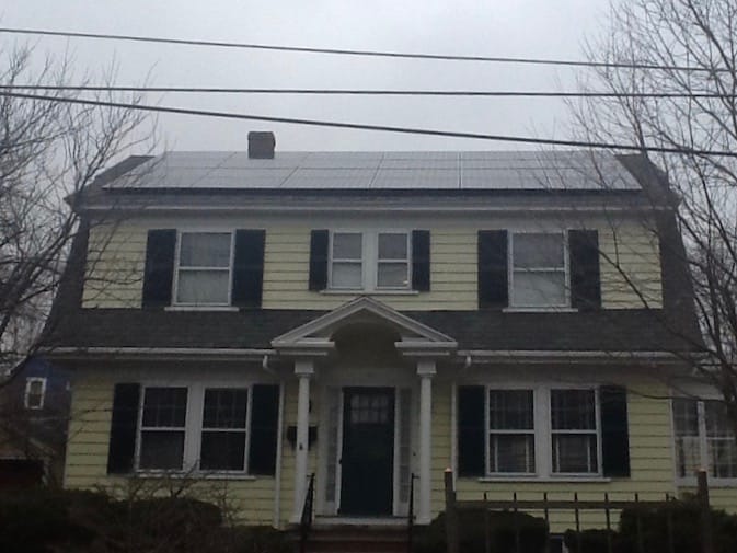 Rowe Street Solar Installation Photo