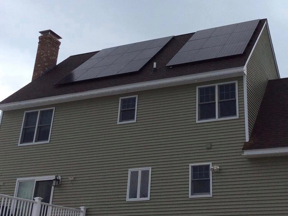 Mountain Street Solar Installation Photo
