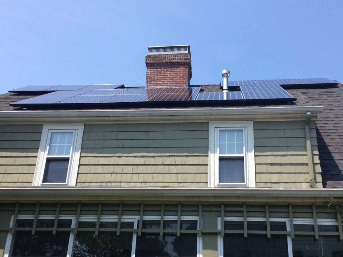 Wolcott Street Solar Installation Photo
