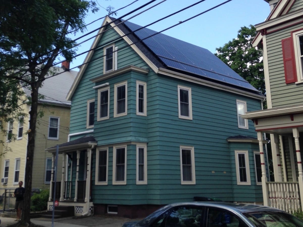 Madison Street Solar Installation Photo