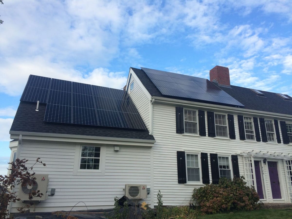 Washington Street Solar Installation Photo