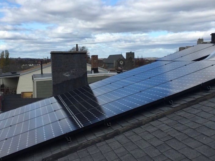 Thorndike Street Solar Installation Photo