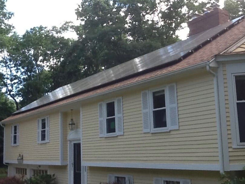 Wayland Hills Road Solar Installation Photo