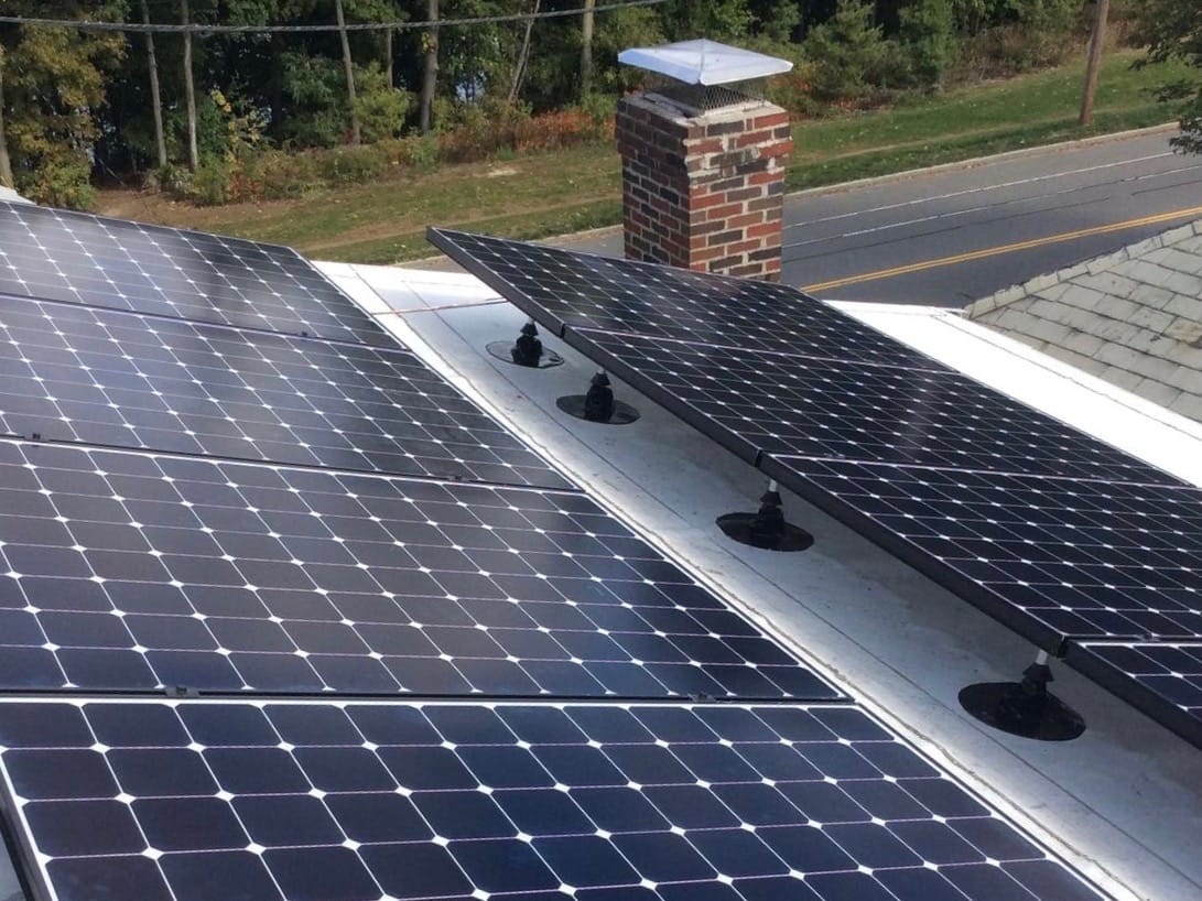 Huron Avenue Solar Installation Photo
