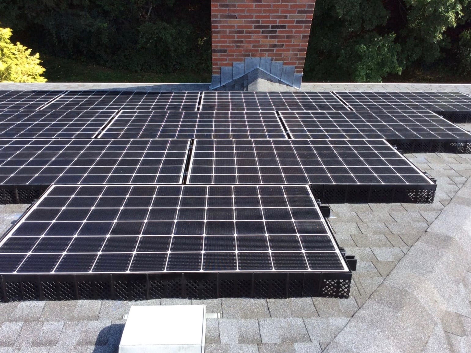 Highland Street Solar Installation Photo