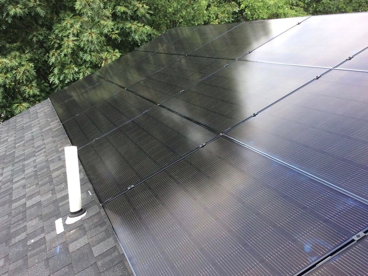 Arborwood Road Solar Installation Photo