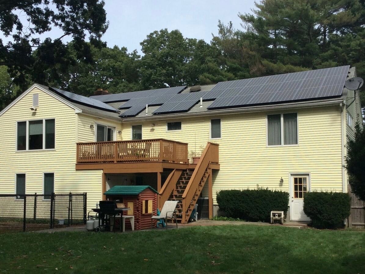 Dawson Drive Solar Installation Photo