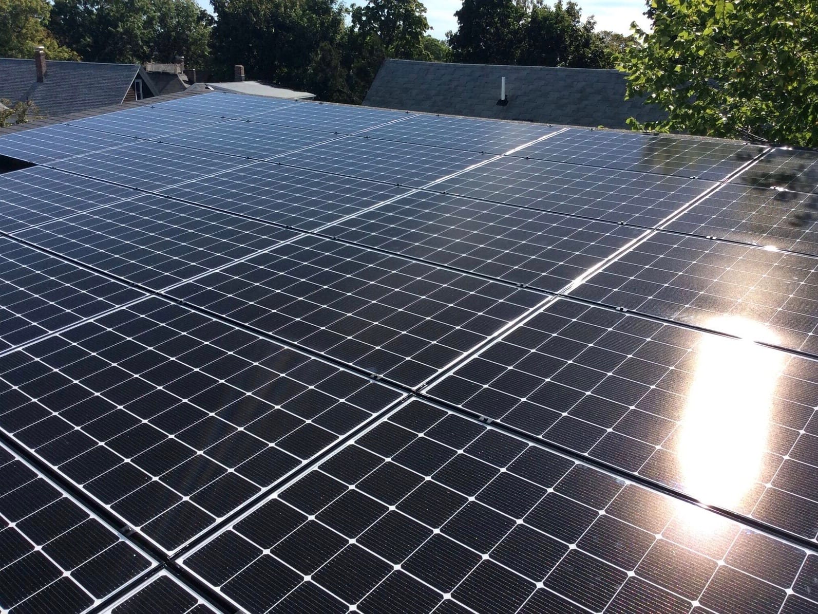 Kimball Lane Solar Installation Photo