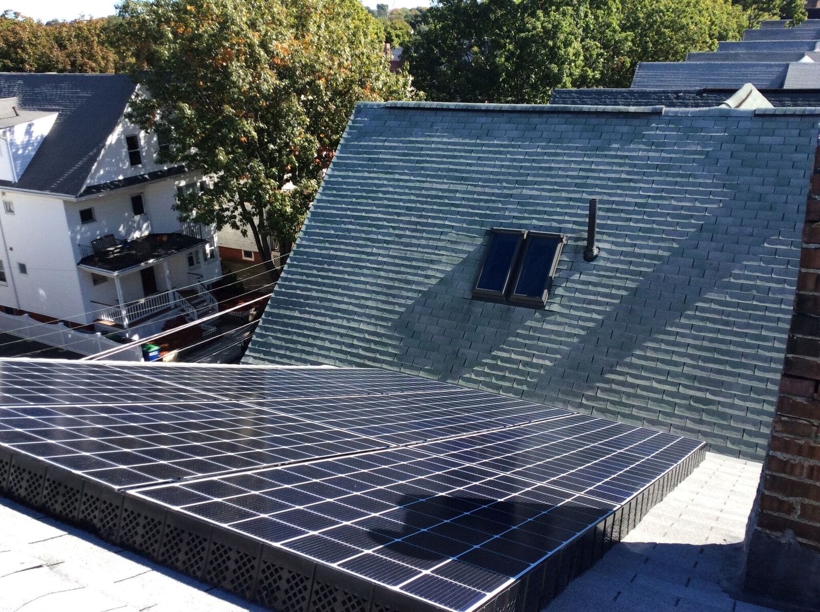 Spencer Avenue Solar Installation Photo