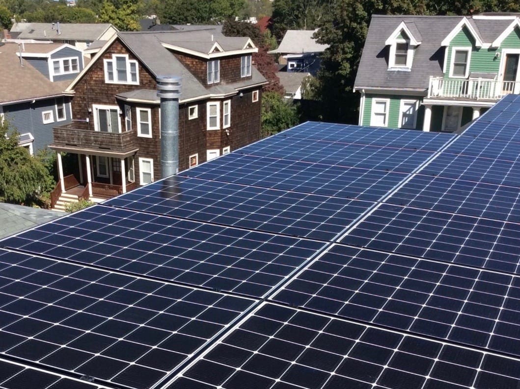Concord Avenue Solar Installation Photo