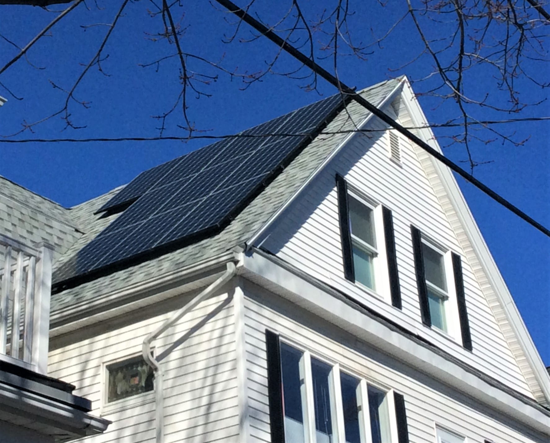 Lowden Avenue Solar Installation Photo
