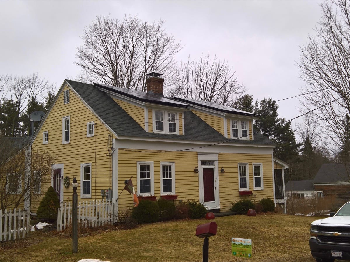 Buffington Hill Road Solar Installation Photo