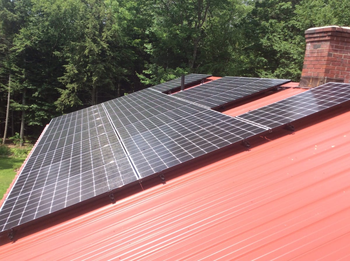 Windigo Road Solar Installation Photo