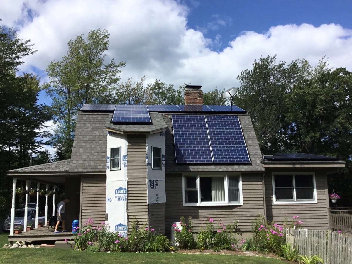Bissell Street Solar Installation Photo