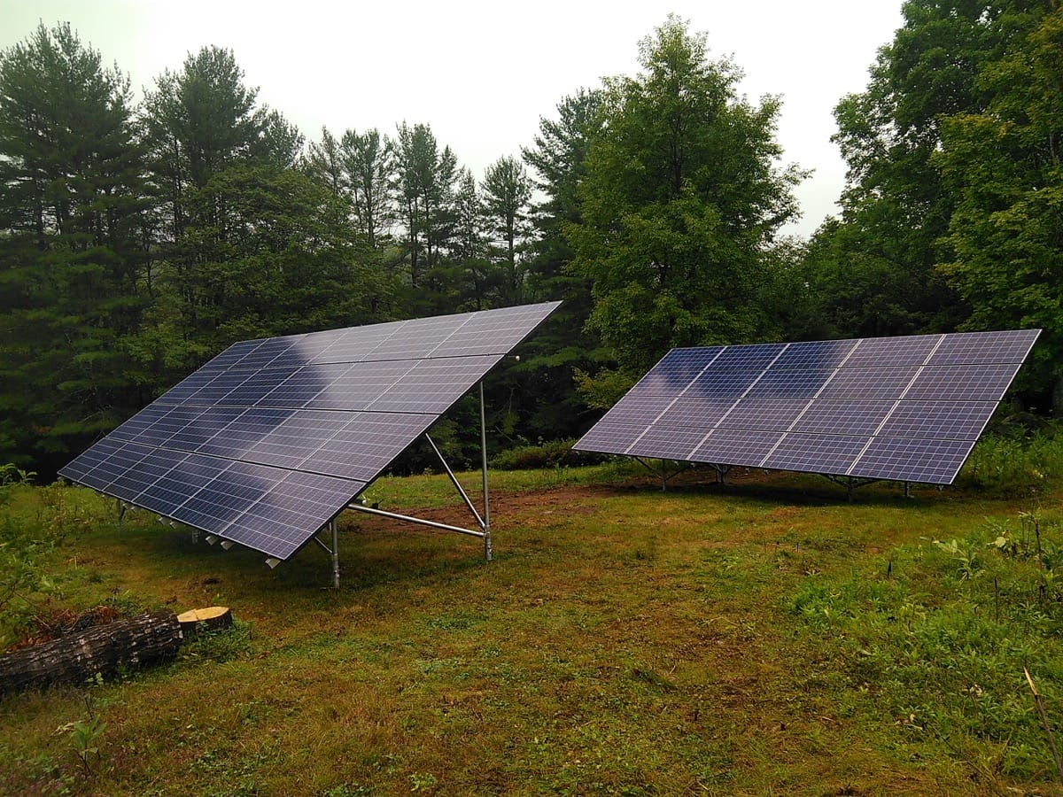 Stage Road Solar Installation Photo