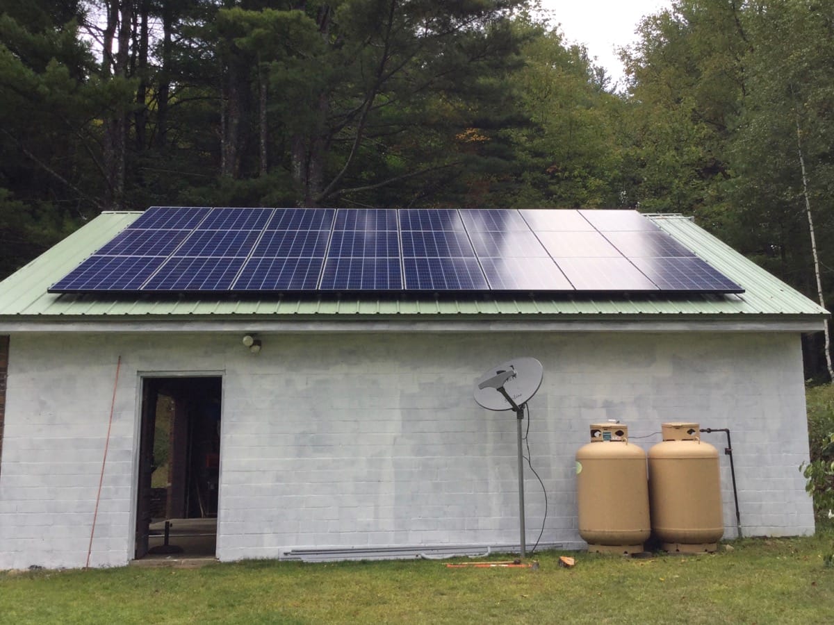 Shaw Road Solar Installation Photo